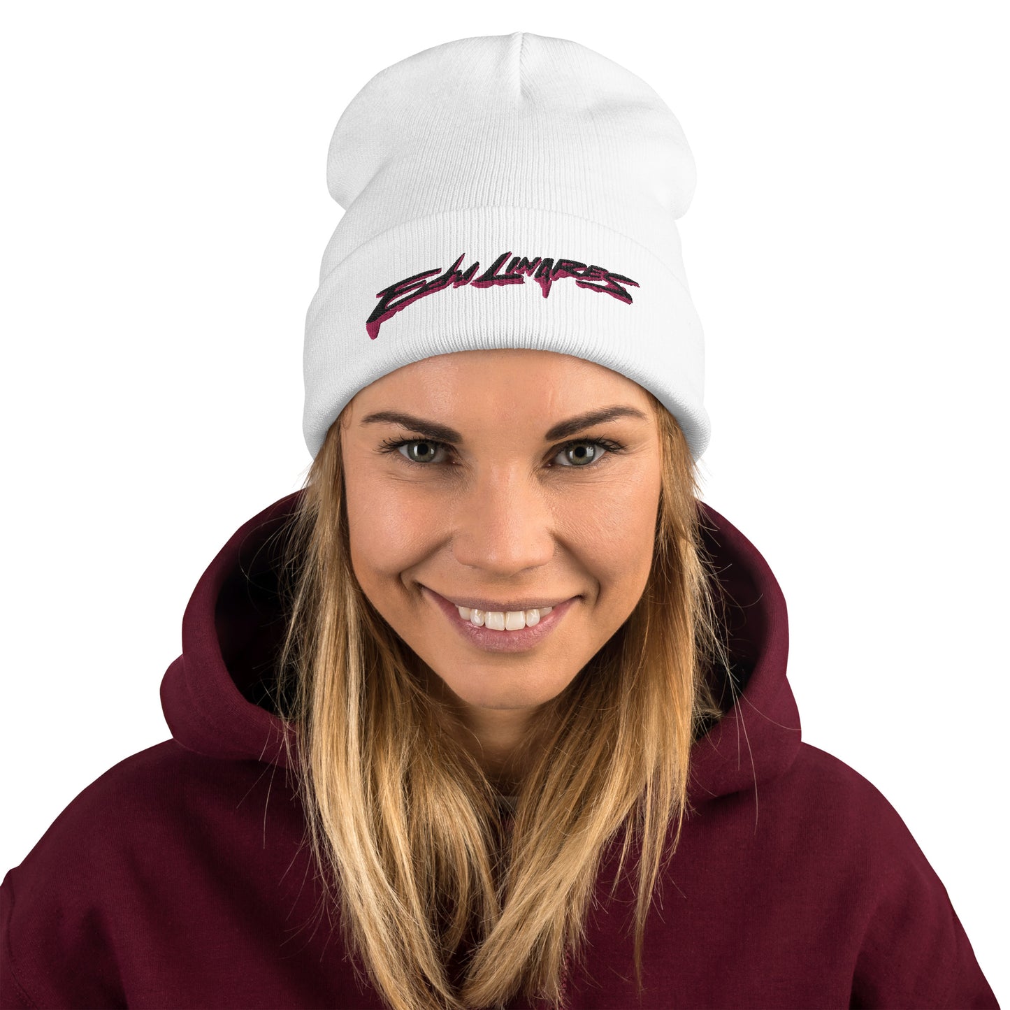 EDU LINARES - White Beanie