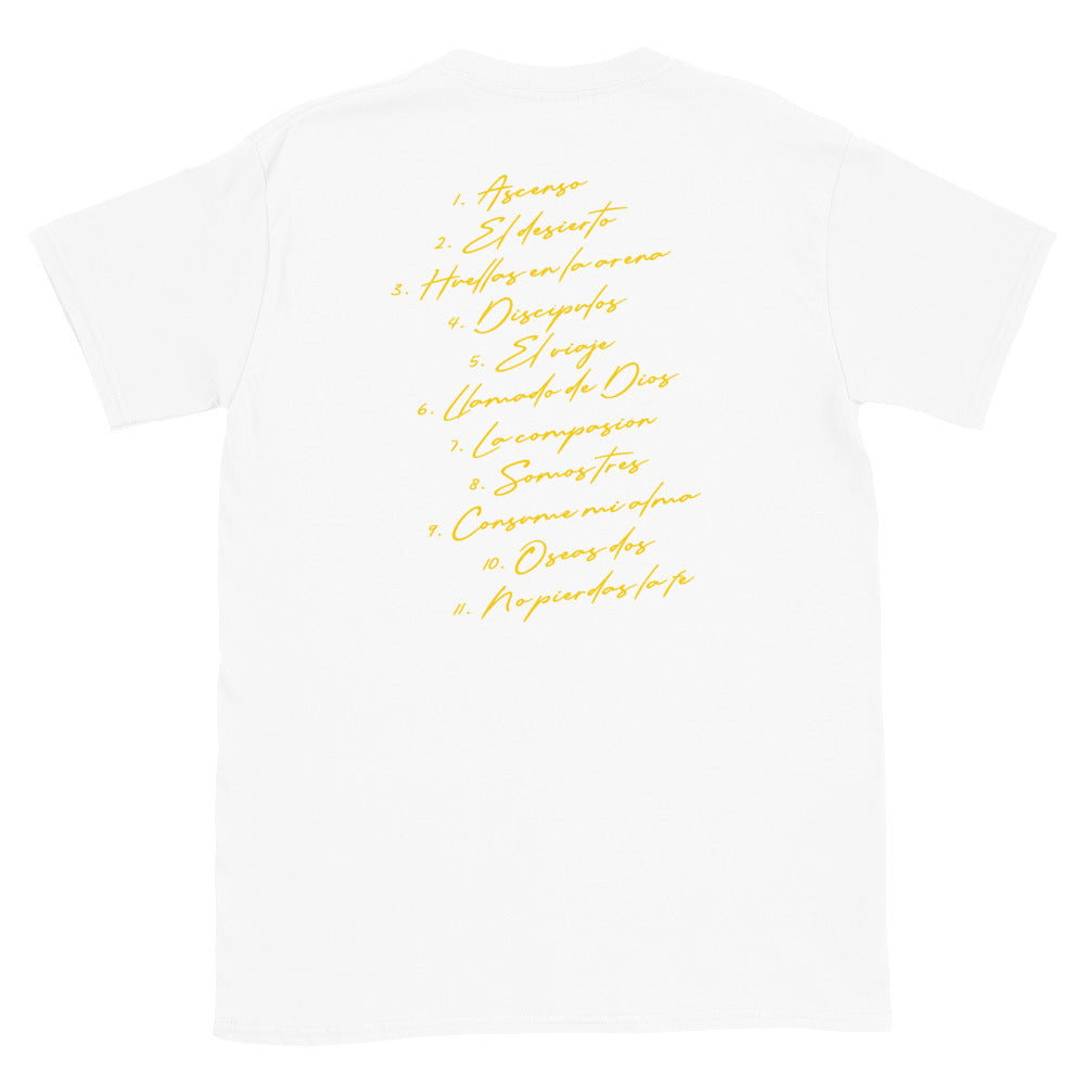 "... Y CONTINUAMOS" Tracklist T-shirt by MARIANNAH Y DIEGO