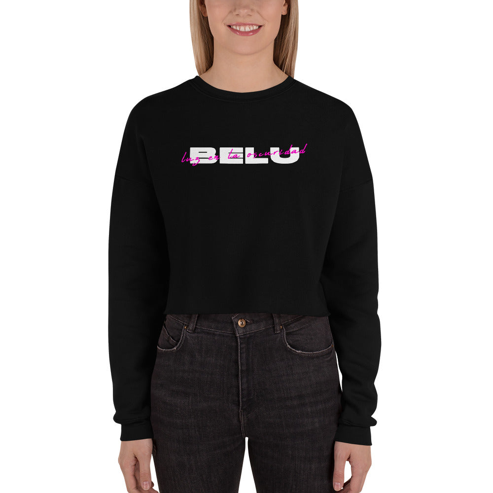 "Luz en la oscuridad" Crop long sleeve by BELU
