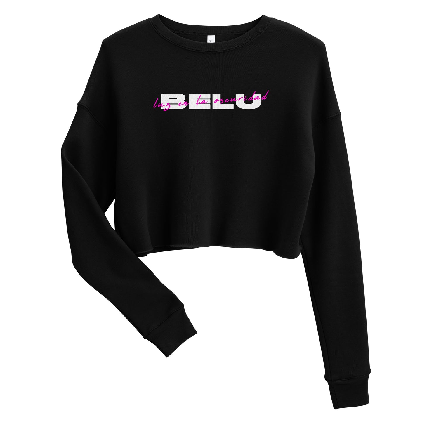 "Luz en la oscuridad" Crop long sleeve by BELU