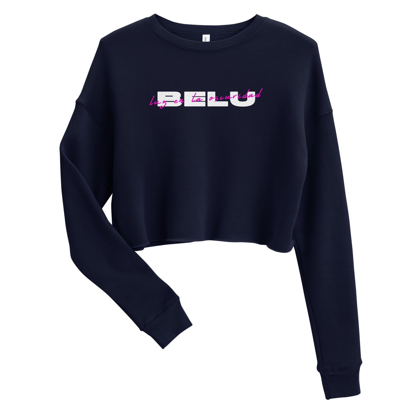"Luz en la oscuridad" Crop long sleeve by BELU