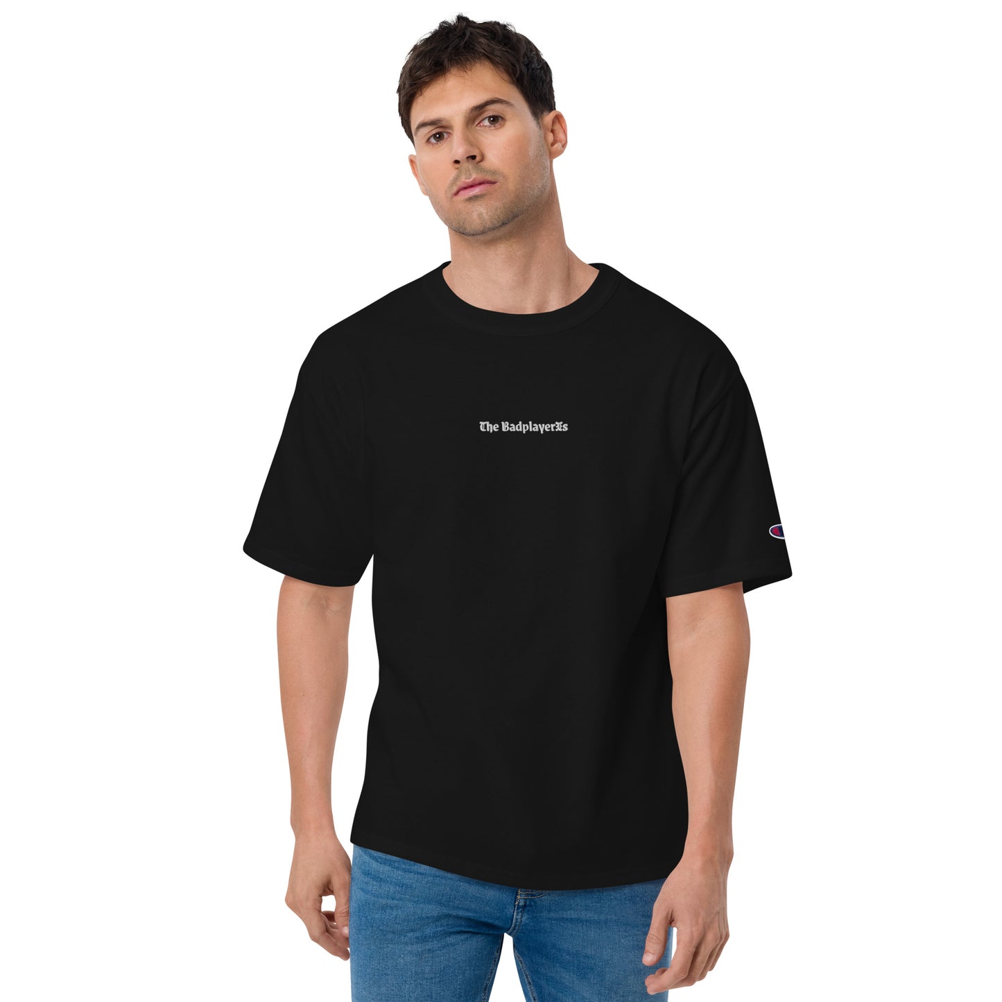 TBPXS x Champion - Black T-shirt